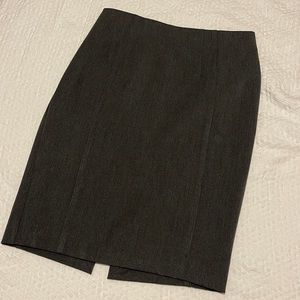 Express grey pencil skirt size 2